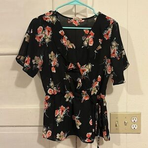 Flowy and Floral Top